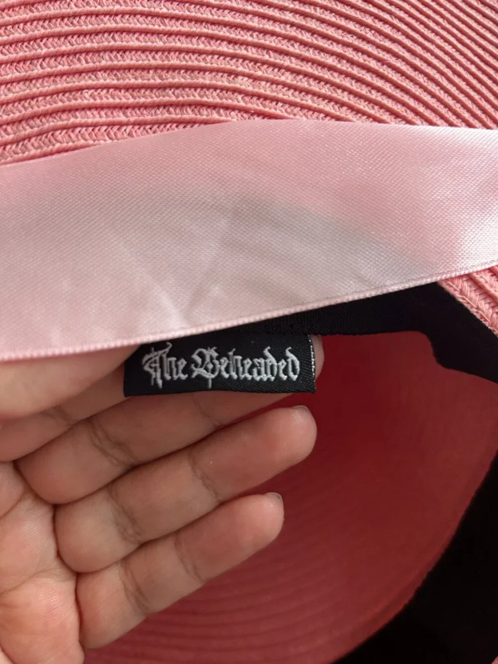 The Everyday Bruja Hat in Pink by The Beheaded
